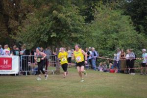 Mr Michael Gaunt running the course